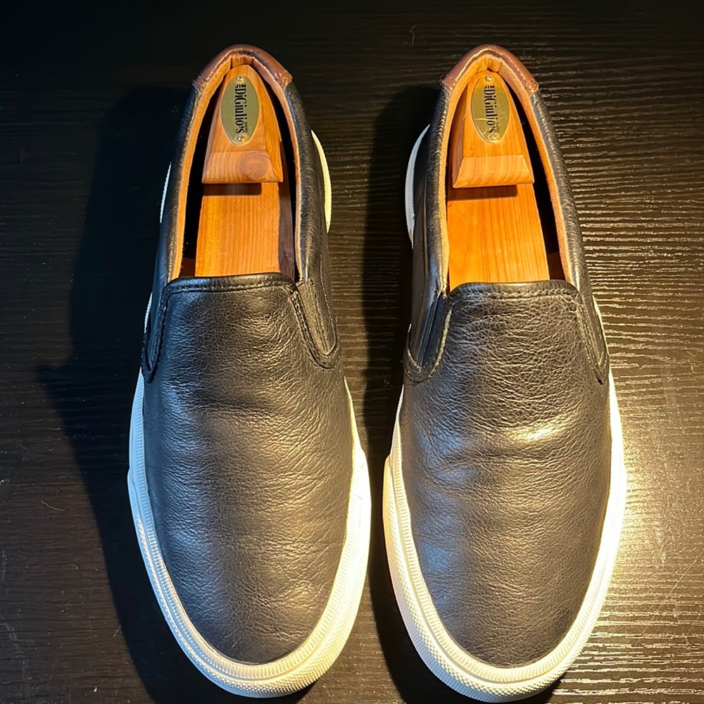 Frye Men’s Slip-on Sneakers - Black, size 10.5 - Comfortable & in great shape!